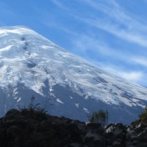 Volcan Osorno seen from the west shore of Lago Todos Los Santos
